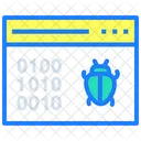 Binary Binary Code Bug Icon