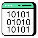 Binary Code  Icon