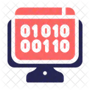 Binary Code Web Coding Seo And Web 아이콘