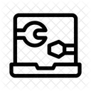 Binary Code Seo And Web Loupe Icon