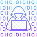 Binary Code Hacking Activity Icon