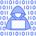 Binary Code Hacking Activity Icon