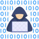 Binary Code Hacking Activity Icon