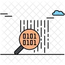 Binary Code Scan  Icon