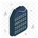 Binary Code Tag  Icon