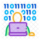 Binary Code Hackathon Icon