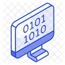 Binary Coding Encoding Icon