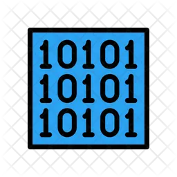 Binary Coding  Icon