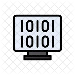 Binary Coding  Icon