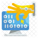 Binary Coding Remote Network Icon