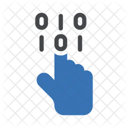 Binary Coding  Icon