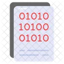 Binary Coding Sheet Icon
