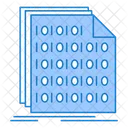Binary Coding File Binary Code Icon