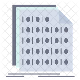 Binary Coding File  Icon