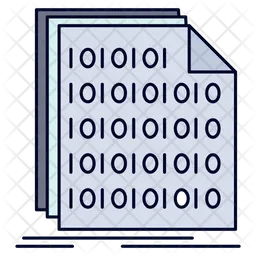 Binary Coding File  Icon