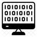Binary Coding Bitcode Machine Code Icon