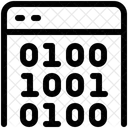 Binary Coding  Icon