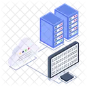 Binary Coding  Icon