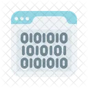 Binary Coing Binary Programming Artificial Icon