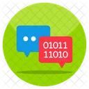 Binary Communication  Icon