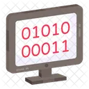 Binary Data Binary Code Computer Code Icon