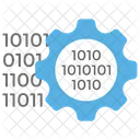 Binary Data Digital Data Programming Language Icon