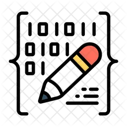 Binary Data  Icon