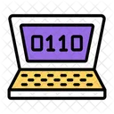 Binary Code Digital Code Binary Data Icon