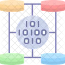 Binary Data  Icon