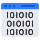 Binary Data Icon