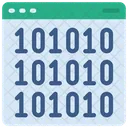 Binary Data  Icon