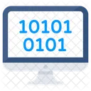 Binary Data Binary Code Digital Code Icon