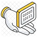 Binary Data Binary Code Binary Document Icon