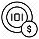 Binary Data  Icon