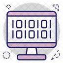Binary Data  Icon