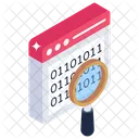 Binary Data Search  Icon