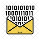 Binary Email  Icon