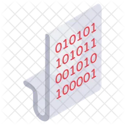Binary File  Icon