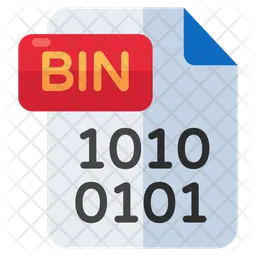Binary File  Icon