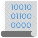 Binary File Computer Icon
