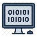 Binary Data Code Icon