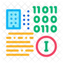 Binary Information Bim Icon