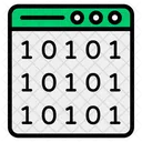 Binary Interface Binary Code Computer Code Icon