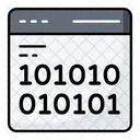 Binary Interface Binary Code Binary Icon