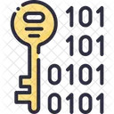 Key Binary Encrypt Icon
