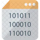 Binary language  Icon