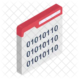 Binary language  Icon
