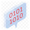 Binary Message  Icon