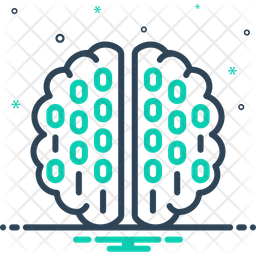 Binary Mind Icon