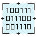Binary Number Binary Code Security System Icon